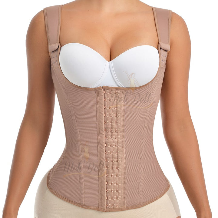 FAJA CHALECO RELOJ DE ARENA MELI BELT ESTILIZA CINTURA ABDOMEN ELIMINA ROLLOS DE LA ESPALDA