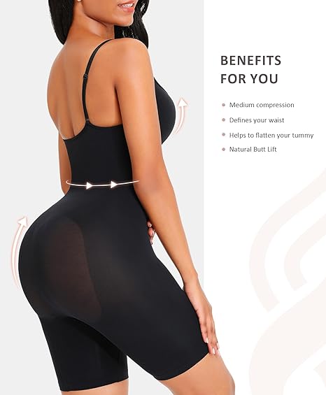MACACÃO SEM COSTURAS BODY SEM COSTURAS INVISÍVEL REDUZ A ESTILIZAÇÃO IDEAL PARA VESTIDOS