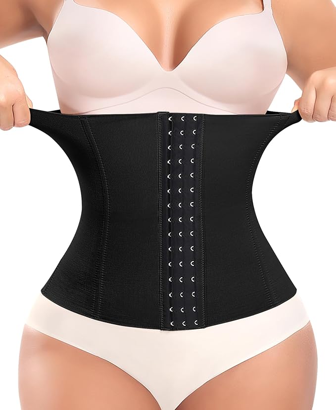 Modelador de cintura subida tipo ampulheta com busto aberto 