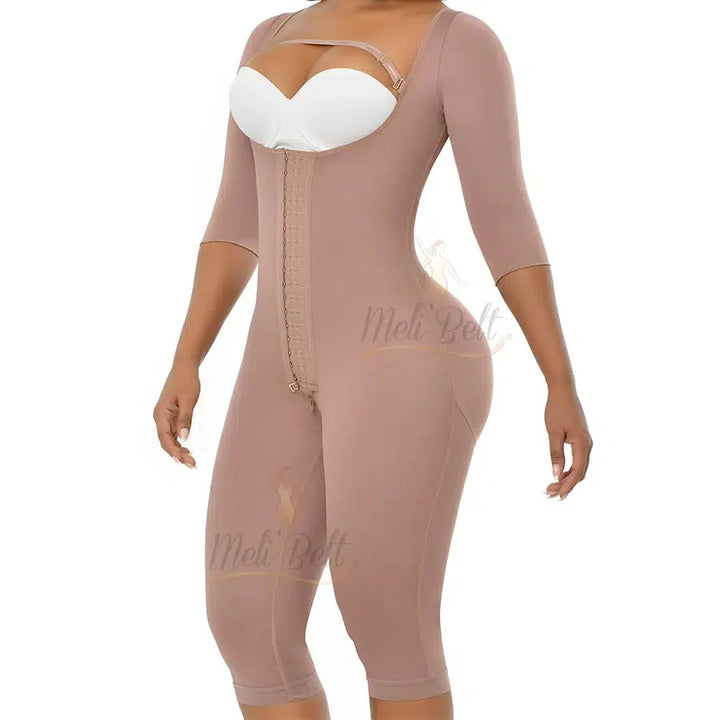 FAJA CAPRI ETAPA 1 CON MANGAS COMPRESION MEDIA CREMALLERA PERINEAL MELIBELT