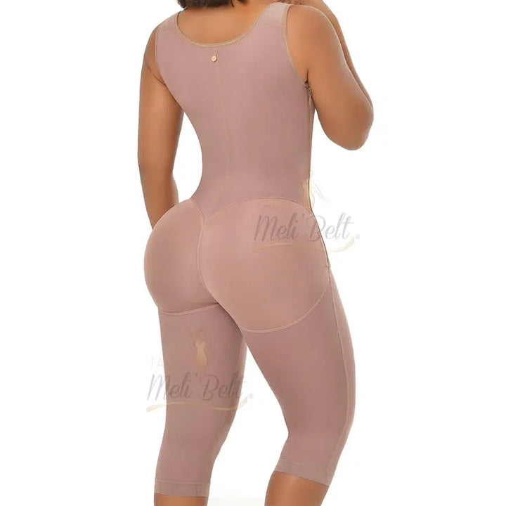 FAJA HASTA LA RODILLA SIN COSTURAS CON TIRANTES AJUSTABLES ETAPA 1 MELIBELT