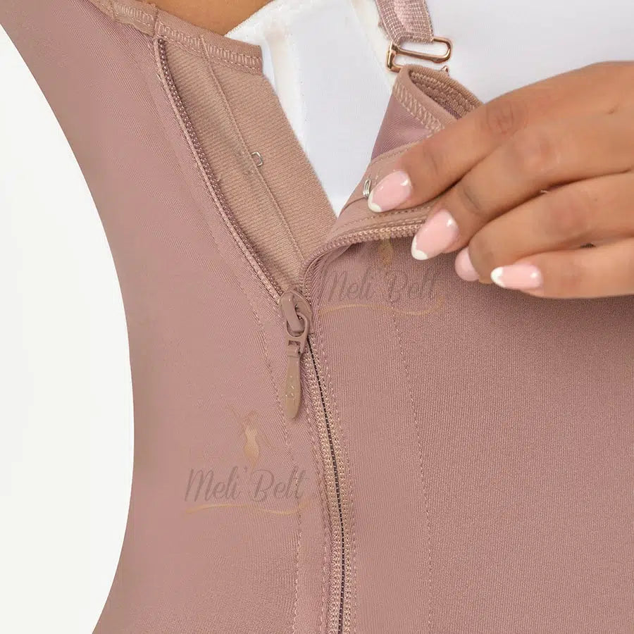 FAJA HASTA LA RODILLA SIN COSTURAS CON TIRANTES AJUSTABLES ETAPA 1 MELIBELT