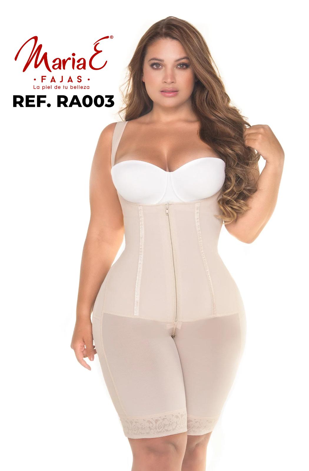 Faja reloj de arena con varillas - l / beige
