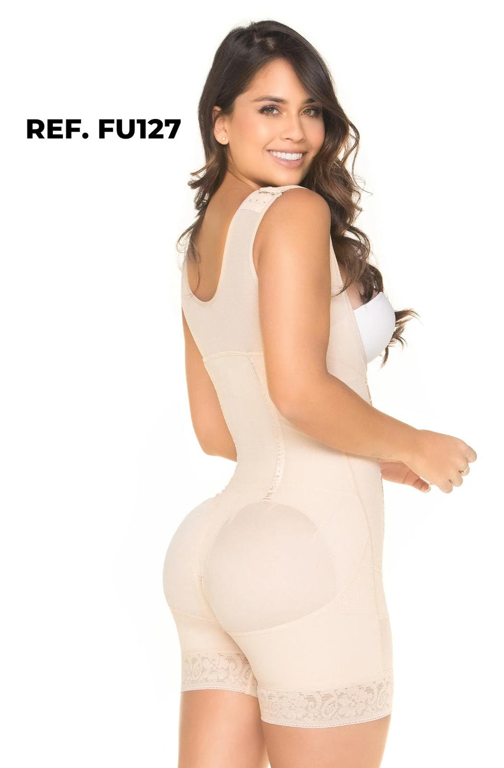 Faja corta con varillas en powernet