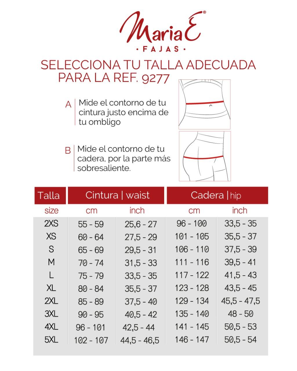 Faja cadera ancha y cintura pequeña