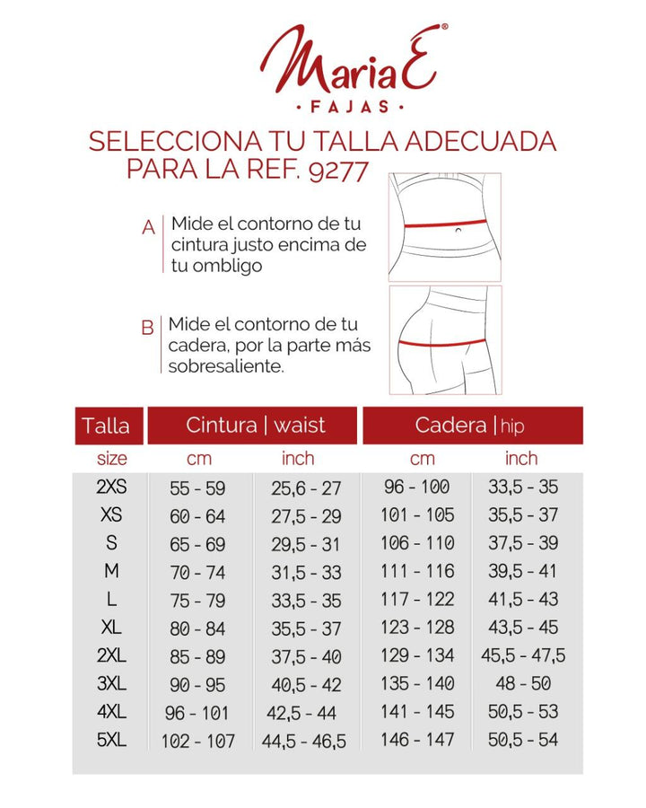 Faja cadera ancha y cintura pequeña