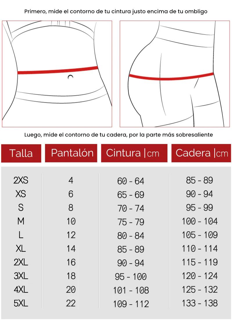 Faja moldeadora tipo cachetero