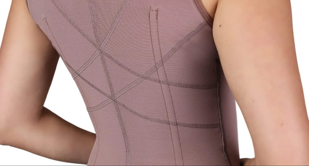 FAJA COLOMBIANA CHALECO MAXICOLY SOPORTE ESPALDA Y MOLDEO DE CINTURA  1060