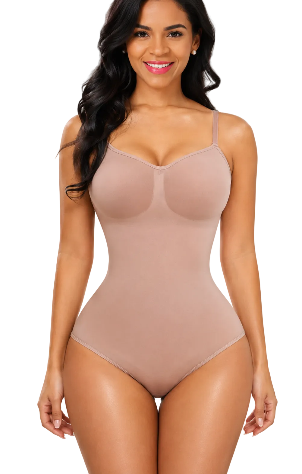 BODY MOLDEADOR TEDDY SEAMLESS CON TIRANTES AJUSTABLES INVISIBLE