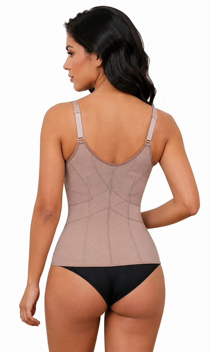 FAJA COLOMBIANA CHALECO MAXICOLY SOPORTE ESPALDA Y MOLDEO DE CINTURA  1060