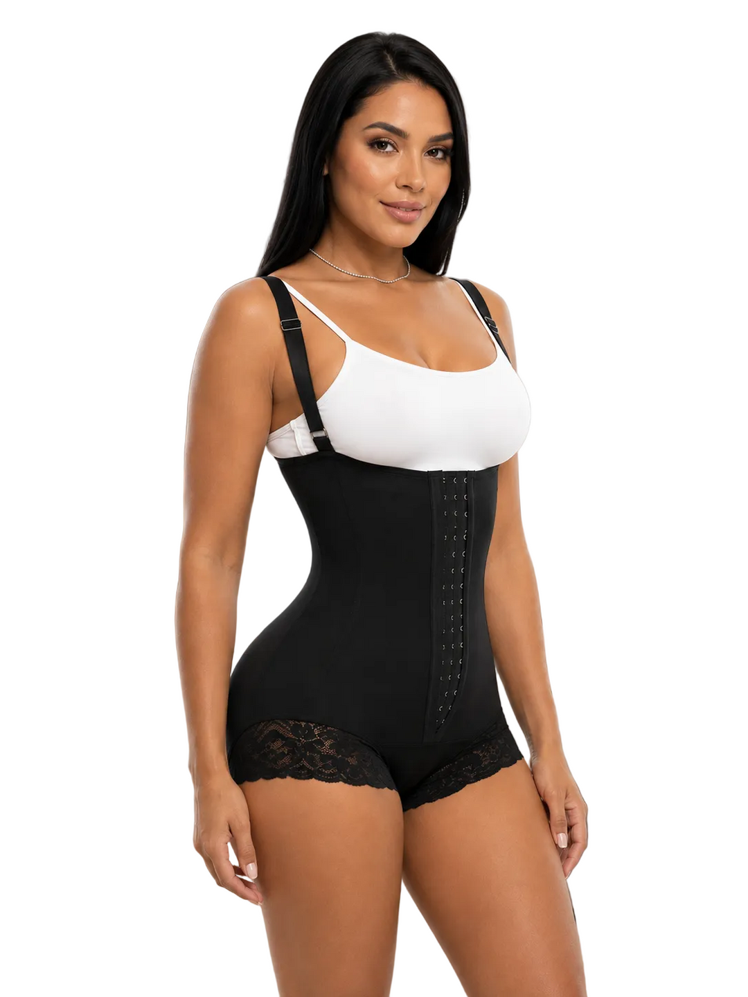 FAJA PITBULL BODY MOLDEADOR CON SHORT TIRANTES REMOVIBLES CONTROL DE ABDOMEN POST QUIRURGICA POST PARTO CURVAS