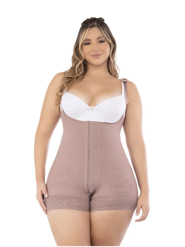 FAJA CACHETERA FAJATE TIRANTE FINO SIN SUJETADOR ESPALDA MEDIA REALZA GLUTEOS