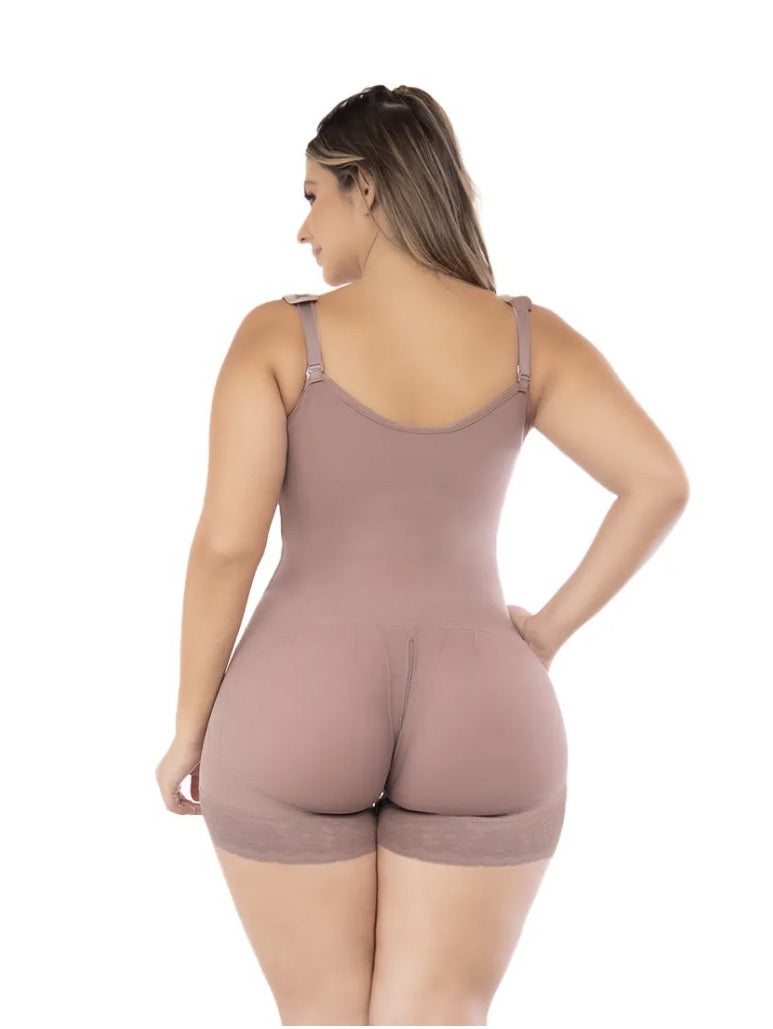 FAJA CACHETERA FAJATE TIRANTE FINO SIN SUJETADOR ESPALDA MEDIA REALZA GLUTEOS