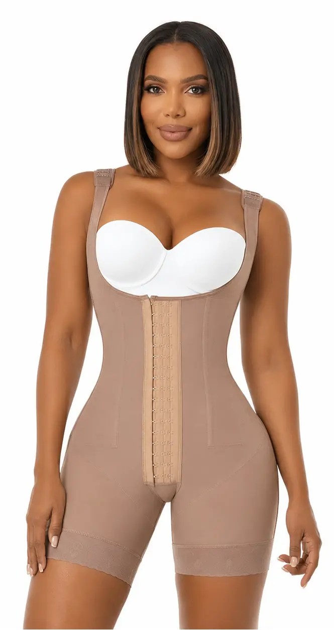 FAJA SHORT INVISIBLE MELIBELT DE TIRANTES POSTQUIRURGICO DE ETAPA 3 2035 CURVAS