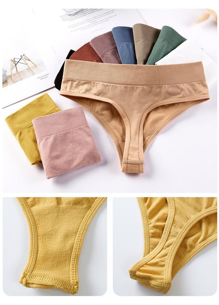 SET CONJUNTO DE ROPA INTERIOR SIN COSTURAS CON TOP Y TANGA