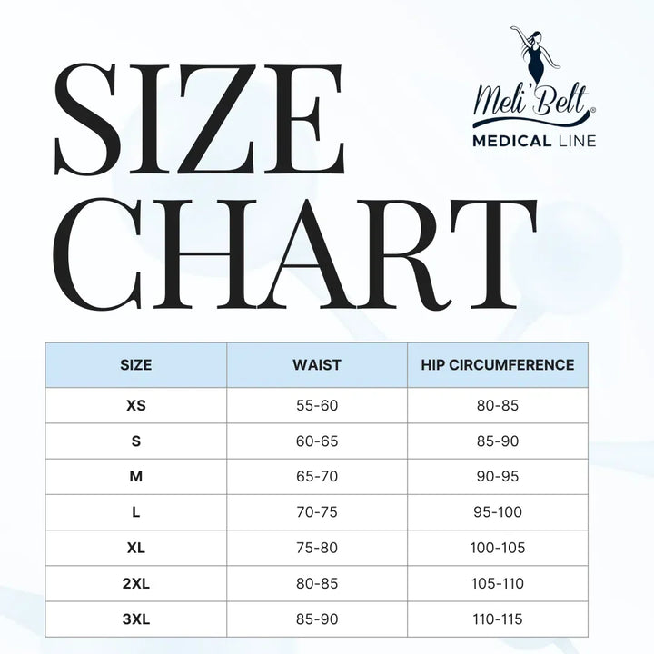 FAJA TIPO CAPRI LEVANTACOLA CON TIRANTES AJUSTABLES POSTOPERATORIO ETAPA 1 MELIBELT