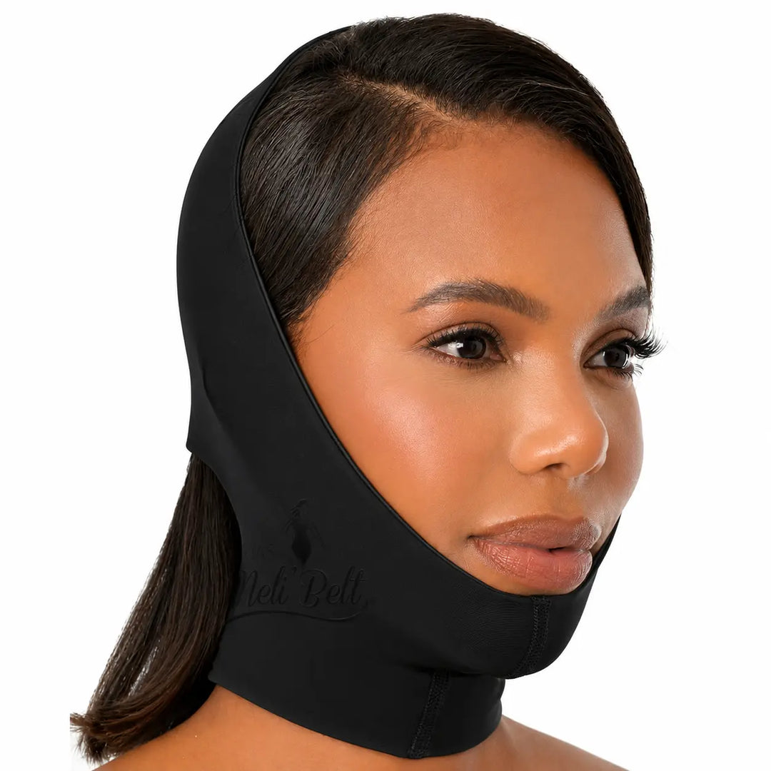 MENTONERA COMPLETA MELI BELT SOPORTE POSTQUIRÚRGICO FACIAL 5027 CURVAS