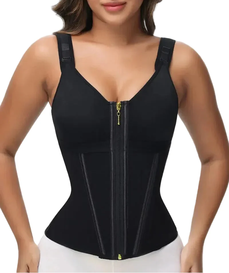 Faja Moldeadora Doble Compresión Efecto Push-Up y Control de Abdomen