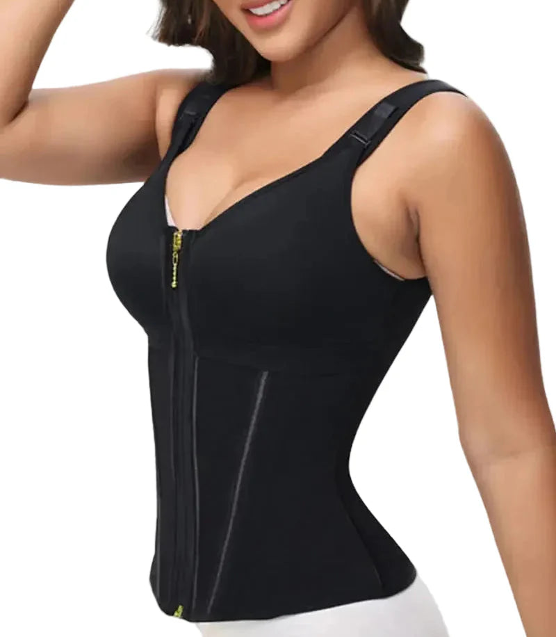 Faja Moldeadora Doble Compresión Efecto Push-Up y Control de Abdomen