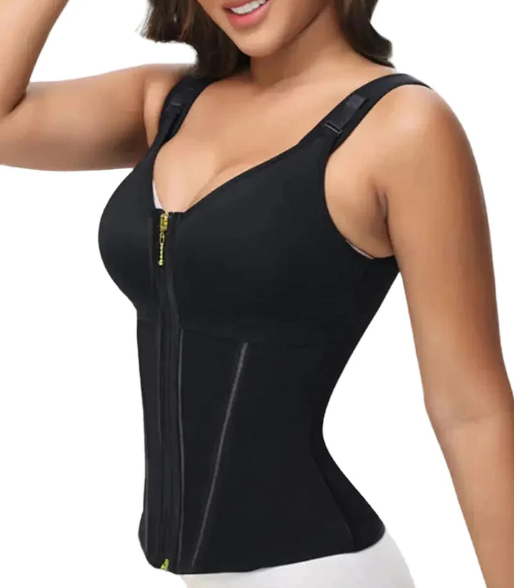 Faja Moldeadora Doble Compresión Efecto Push-Up y Control de Abdomen