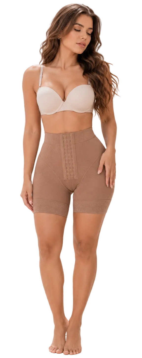 FAJA SHORT INVISIBLE MELI BELT MOLDEA CINTURA LEVANTA GLUTEOS NO SE NOTA BAJO LA ROPA CURVAS