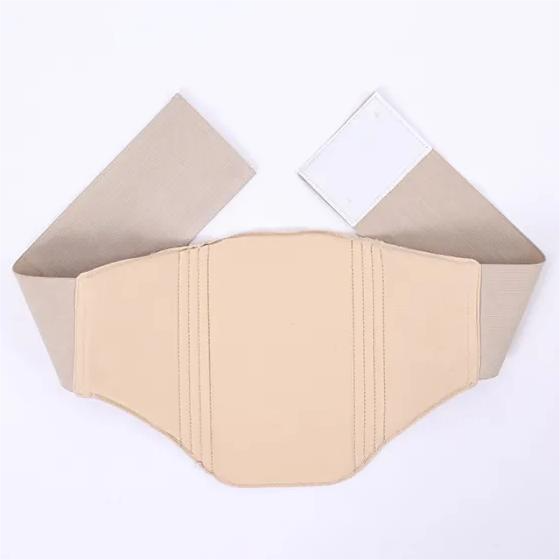 Tábua abdominal com fecho de velcro, suporte 360°, recobro pós-cirúrgico, massagens redutoras pós-parto