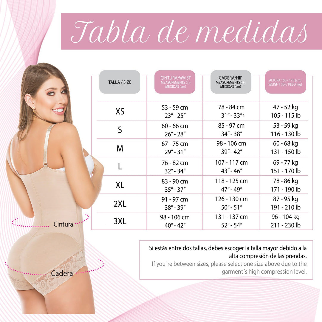 CINTO COLOMBIANO SALOMÉ COM TANGA E ALÇAS REMOVÍVEIS 0351