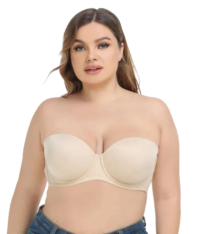 SUJETADOR PUSH UP CON AROS MOLDEADOR DE ESPALDA CON TIRANTES REMOVIBLES