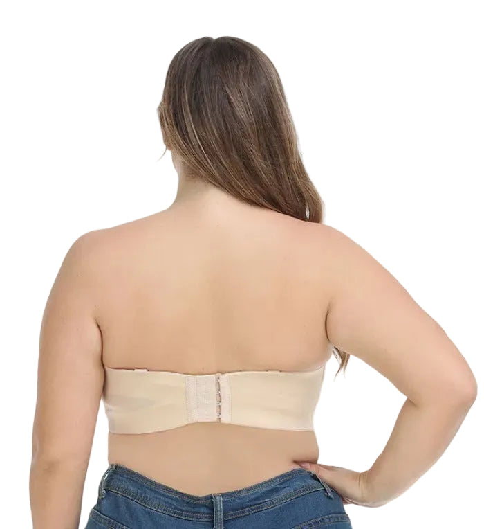 SUJETADOR PUSH UP CON AROS MOLDEADOR DE ESPALDA CON TIRANTES REMOVIBLES