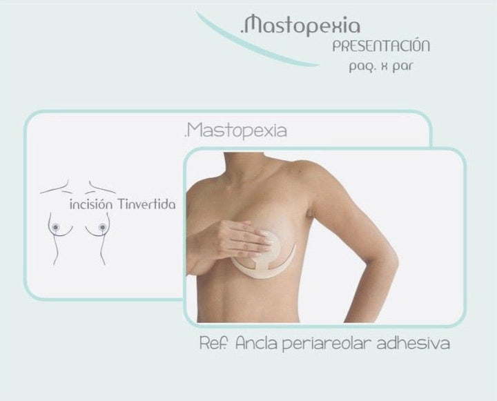 Adhesivo mamoplastia cicatrizante fajate ancla bandas