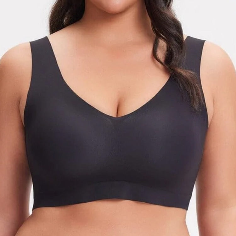 Brasier sosten sujetador recoge rollitos sin costura