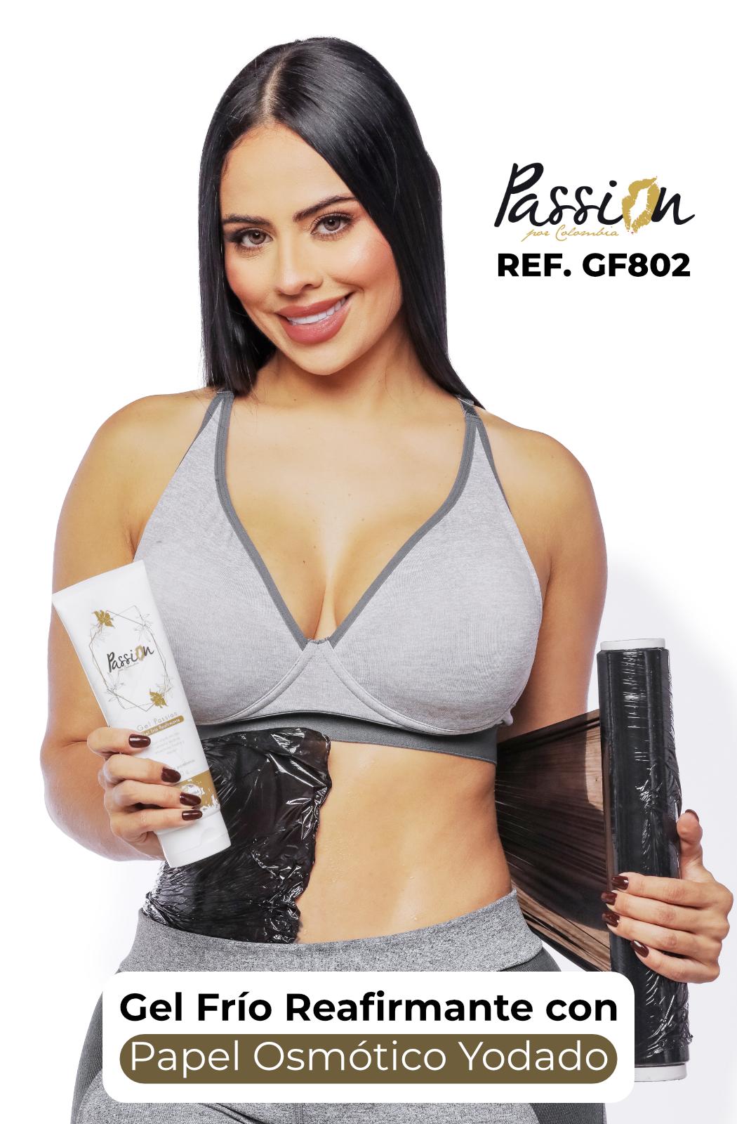 Combo gel frio reafirmante + rollo papel yodado osmótico de 100 metros - unica / negro