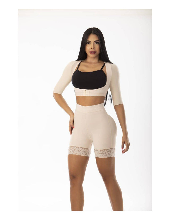 Faja chaleco con mangas pitbull-806