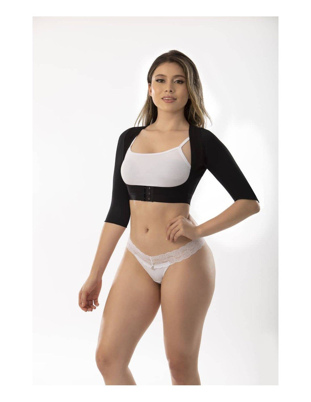 Faja chaleco con mangas pitbull-806