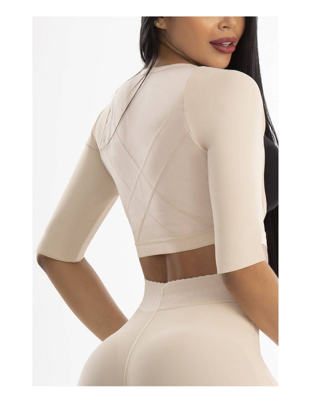 Faja chaleco con mangas pitbull-806