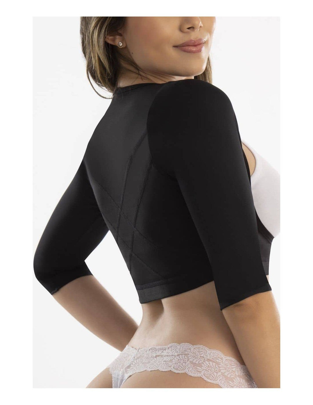 Faja chaleco con mangas pitbull-806