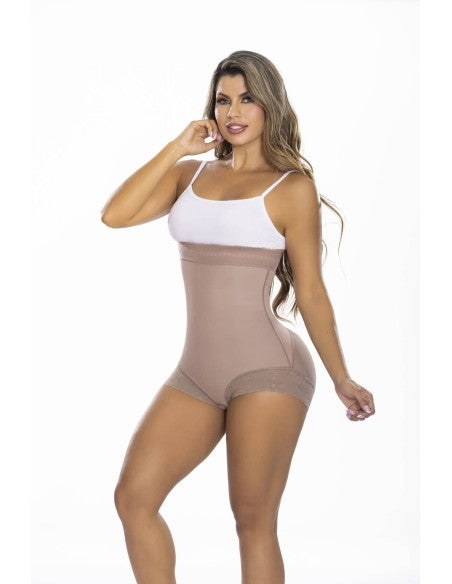 Faja colombiana reductora pitbull short moldeadora de uso diario fp0536 - fajas reductoras