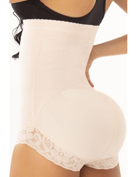 Faja colombiana reductora pitbull short moldeadora de uso diario fp0536 - fajas reductoras