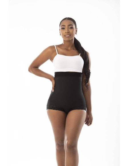 Faja colombiana reductora pitbull short moldeadora de uso diario fp0536 - fajas reductoras