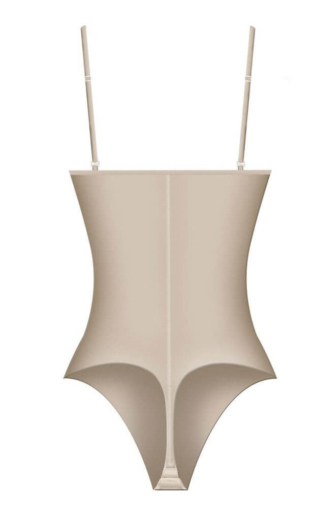 Faja colombiana salomé body reductor con tanga y tiras removibles 0351