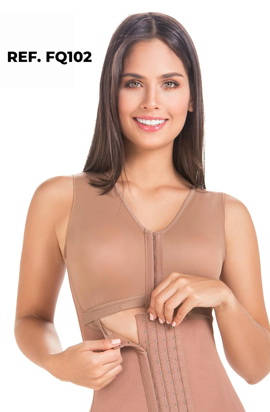 Faja corta con brasier levanta cola postquirúrgica