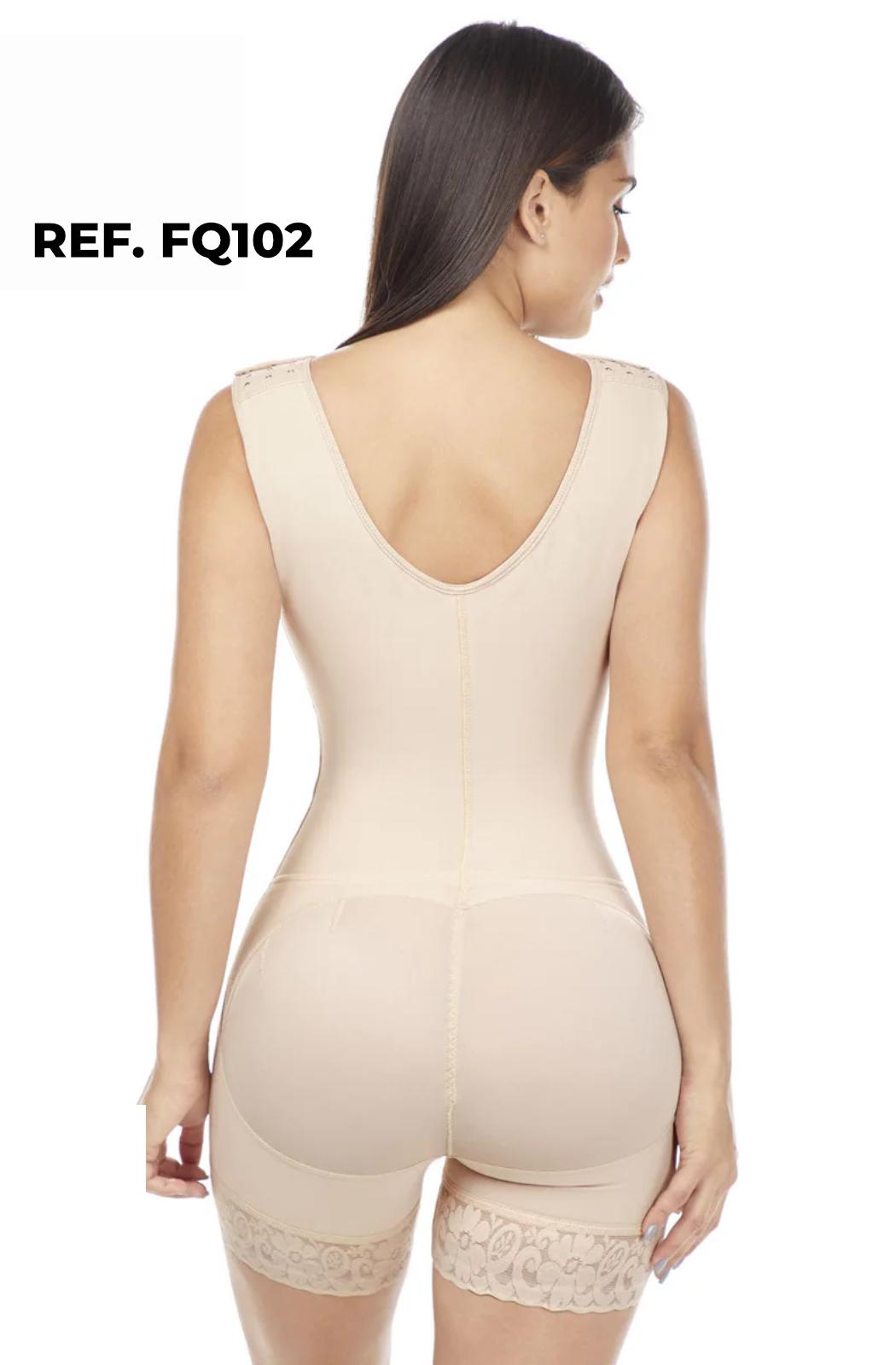 Faja corta con brasier levanta cola postquirúrgica