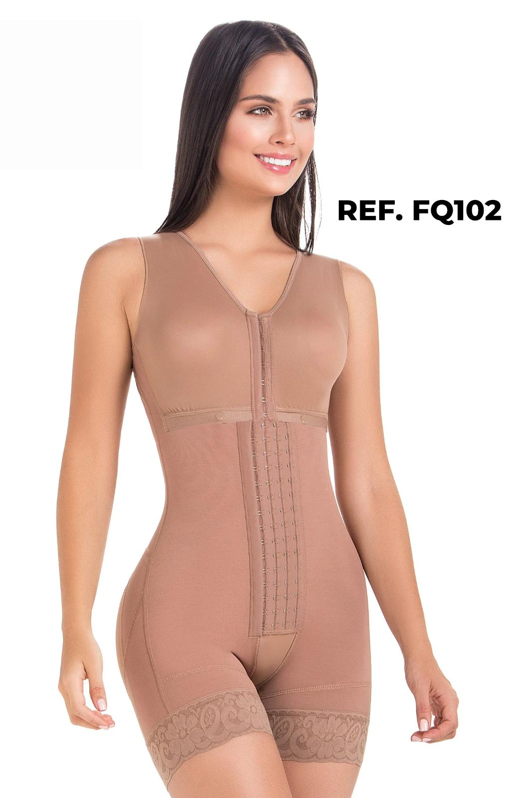 Faja corta con brasier levanta cola postquirúrgica