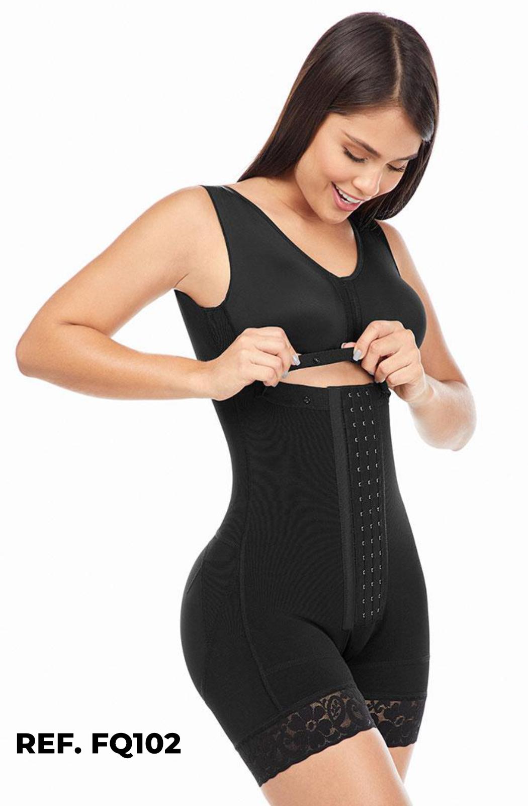 Faja corta con brasier levanta cola postquirúrgica