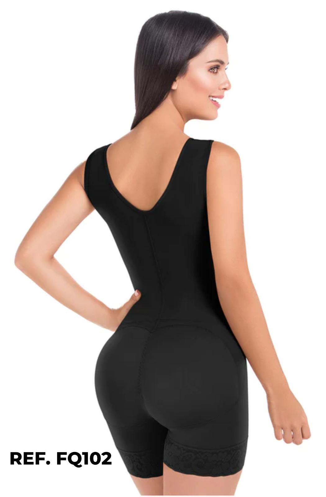 Faja corta con brasier levanta cola postquirúrgica