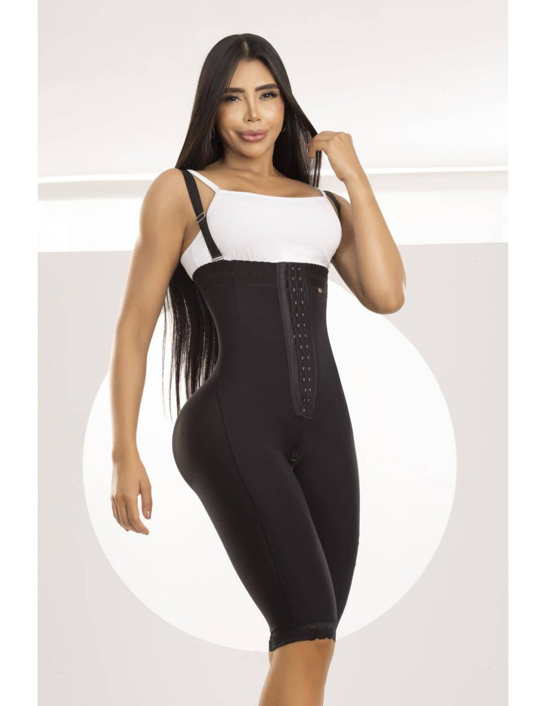 Faja invisible postquirurgica post parto con broches ocultos pitbull fpi868 - fajas reductoras