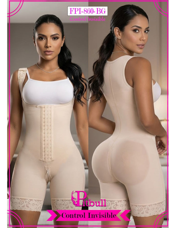 Faja Larga Efecto Invisible Pitbull Entera sin Mangas FPI860