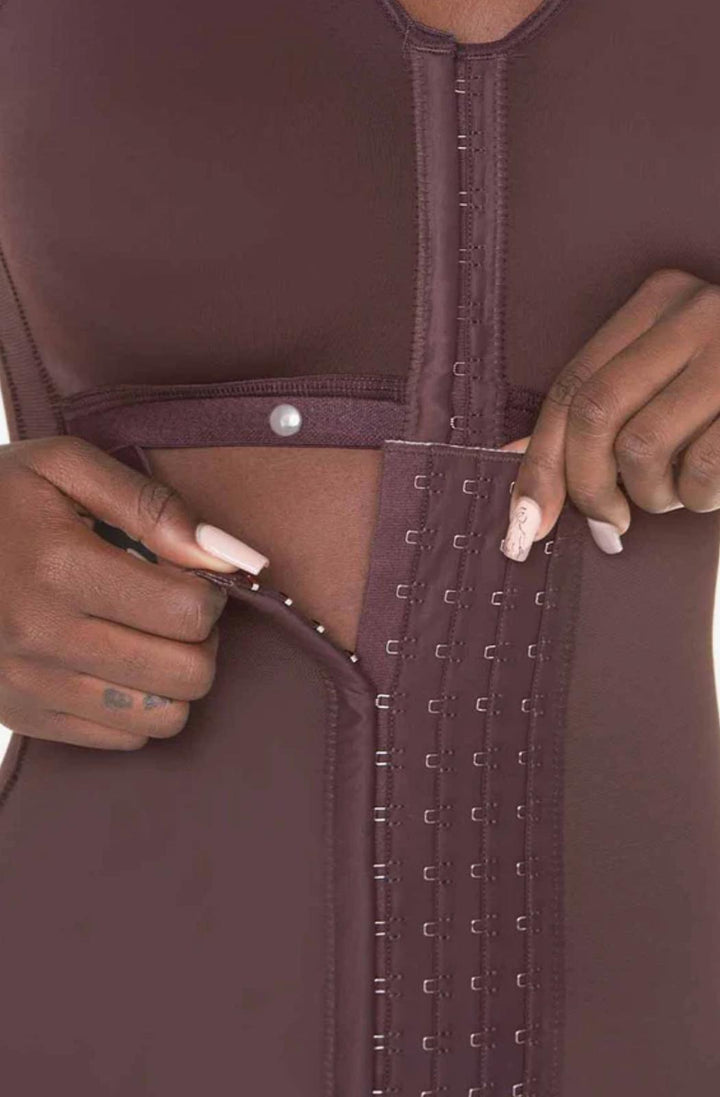 Faja maria e short con brasier incluido levantacola y postoperatorio fq102 - fajas reductoras
