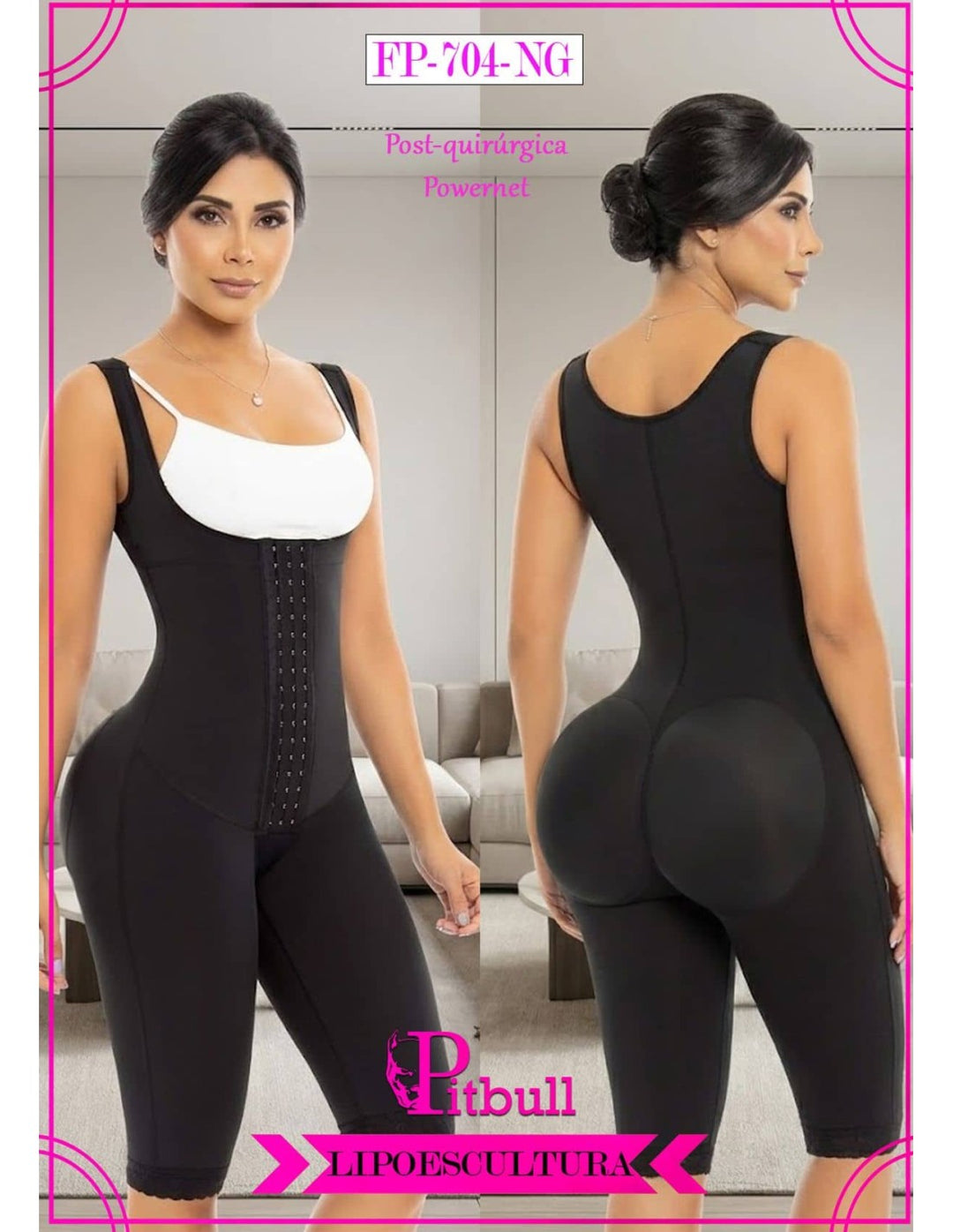 Faja Lipoescultura Triple Cierre Pitbull FP704