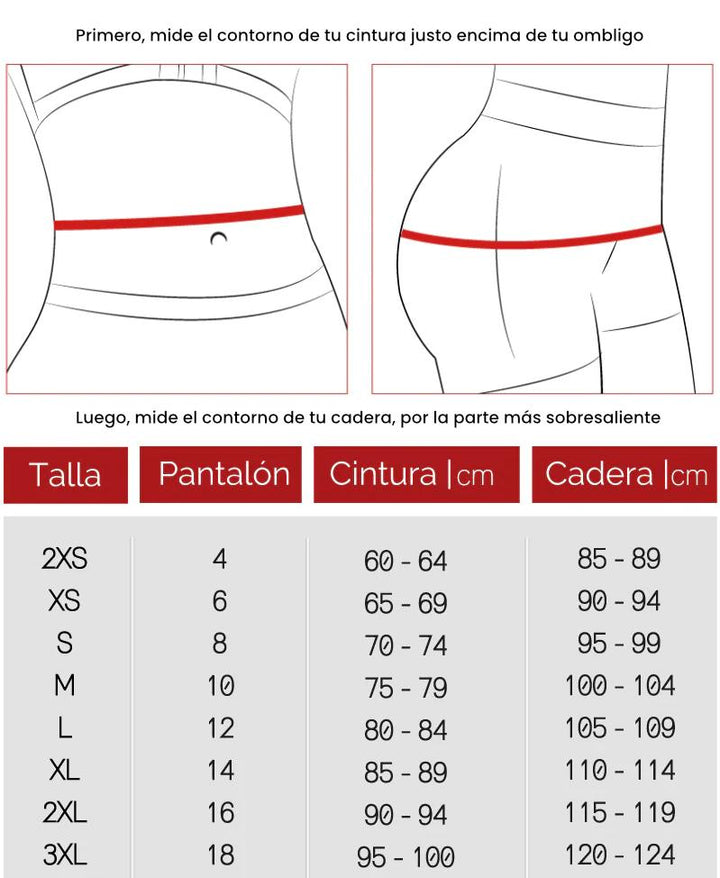 Faja primera etapa medio muslo